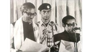 বঙ্গবন্ধু কি শপথ না নিয়েই ক্ষমতা নিয়েছিলেন?