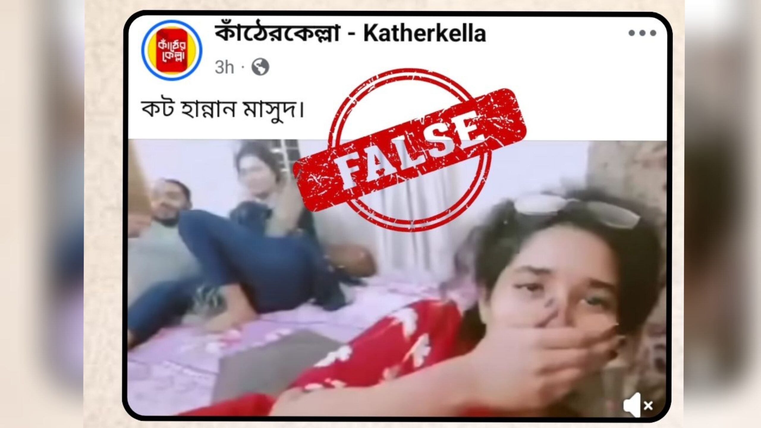 বিদেশী এডাল্ট সাইটের আপত্তিকর ভিডিওকে হান্নান মাসুদের ভিডিও বলে প্রচার!
