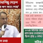 ‘শেখ হাসিনা মাথাপিছু দেড়শো কোটি টাকার ঋণ রেখে গেছে’- ইকবাল হাসান টুকুর এই দাবিটি সত্য নয়!